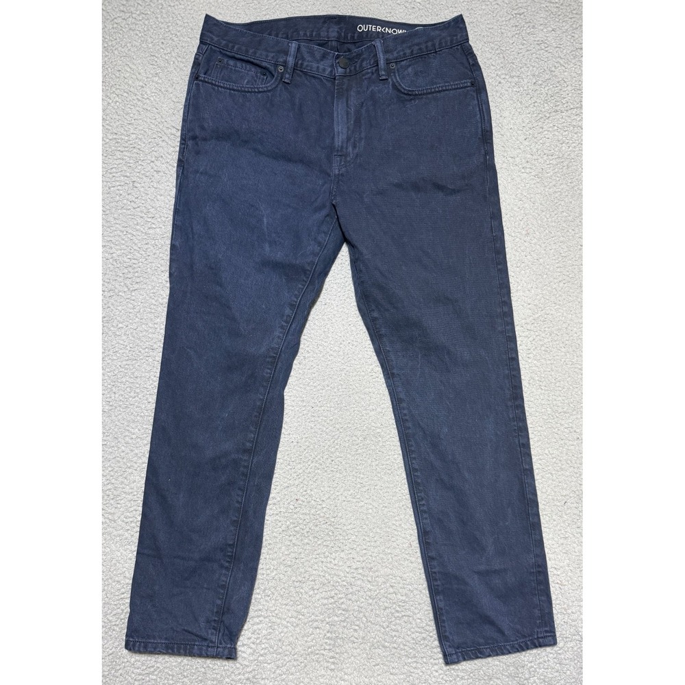 Outerknown SEA Jeans Mens 32x29 Blue Organic Cotton Denim Tapered Fit